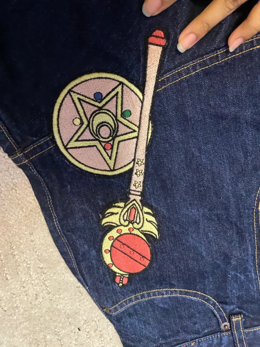Rare Sailor Moon Denim Skirt image indicator(3)
