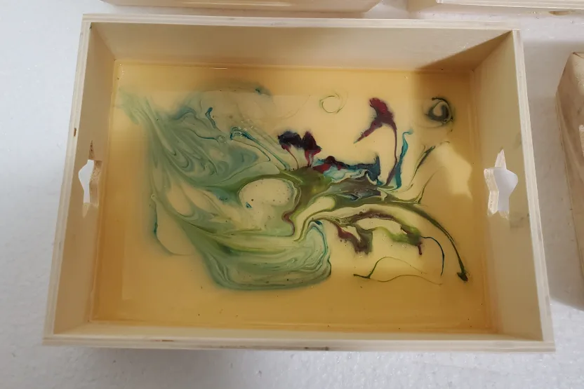 Hand Painted Wooden Accessory Trays $1 each image indicator(7)