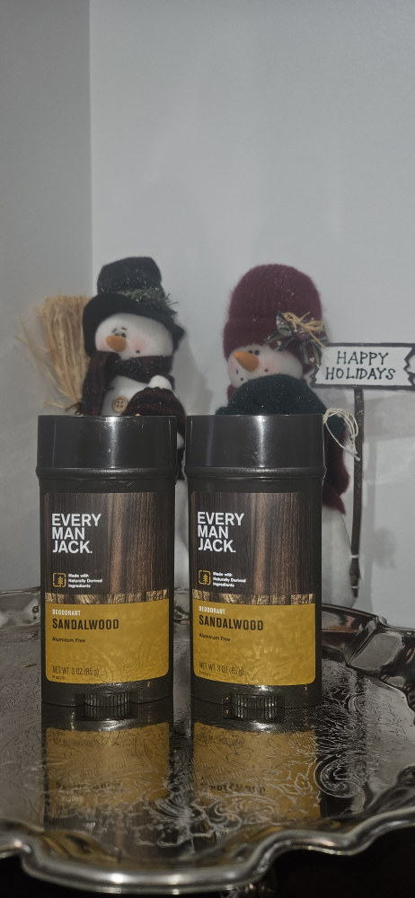 Every Man Jack Deodorant - Sandalwood - 2 Pack