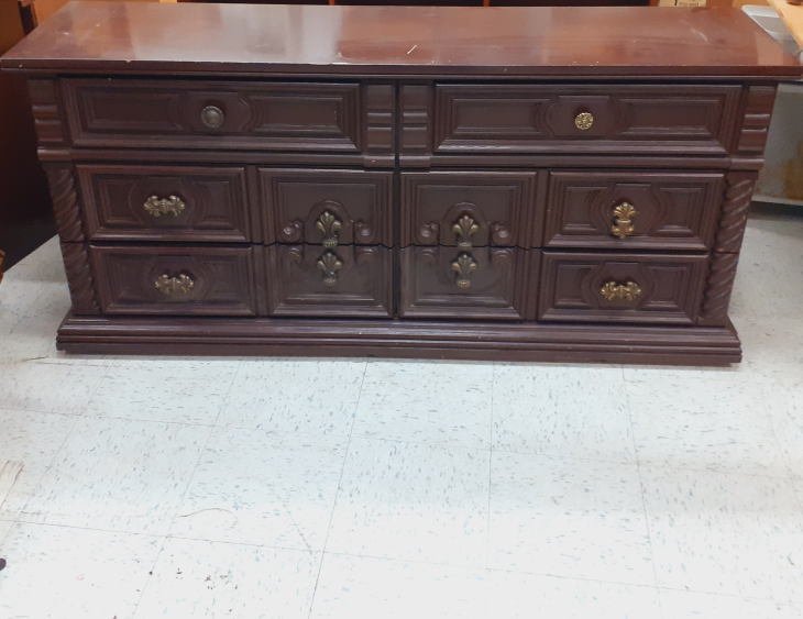 Vintage Wooden Dresser