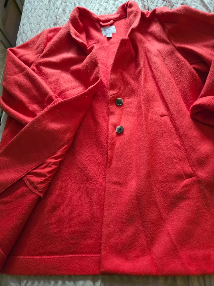 Old Navy Red Blazer Jacket image indicator(2)