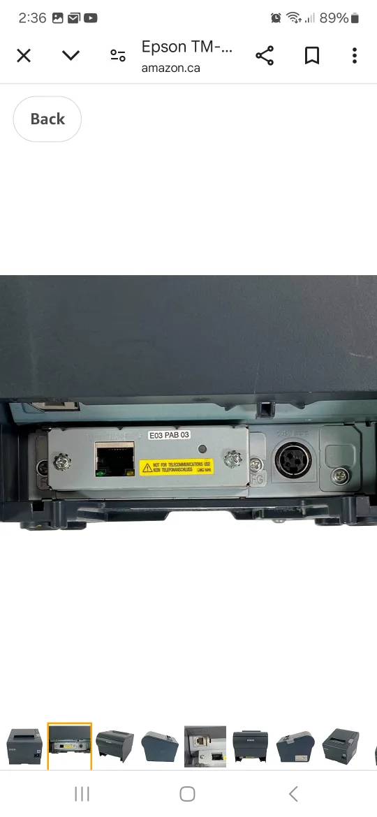 Epson TM-T88V Receipt Printer image indicator(7)