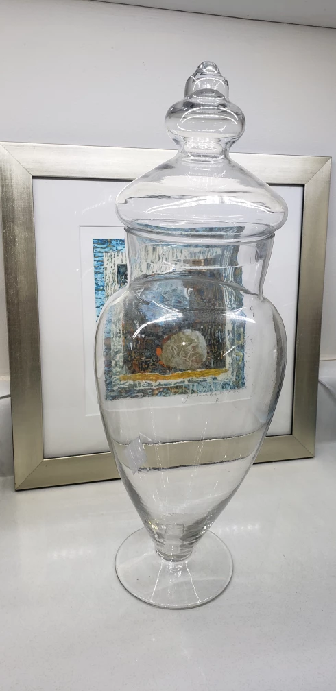 Fine glass Apothecary Jar - photo 3