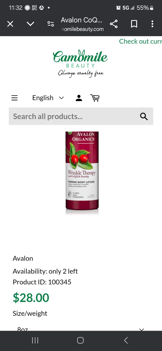 New Avalon Organics CoQ10 Repair Cleansing Milk - 2 Bottlesx image indicator(3)