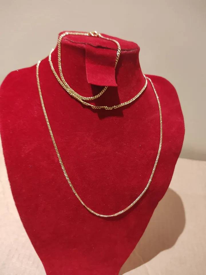 Gold Snake Chain Necklace image indicator(8)