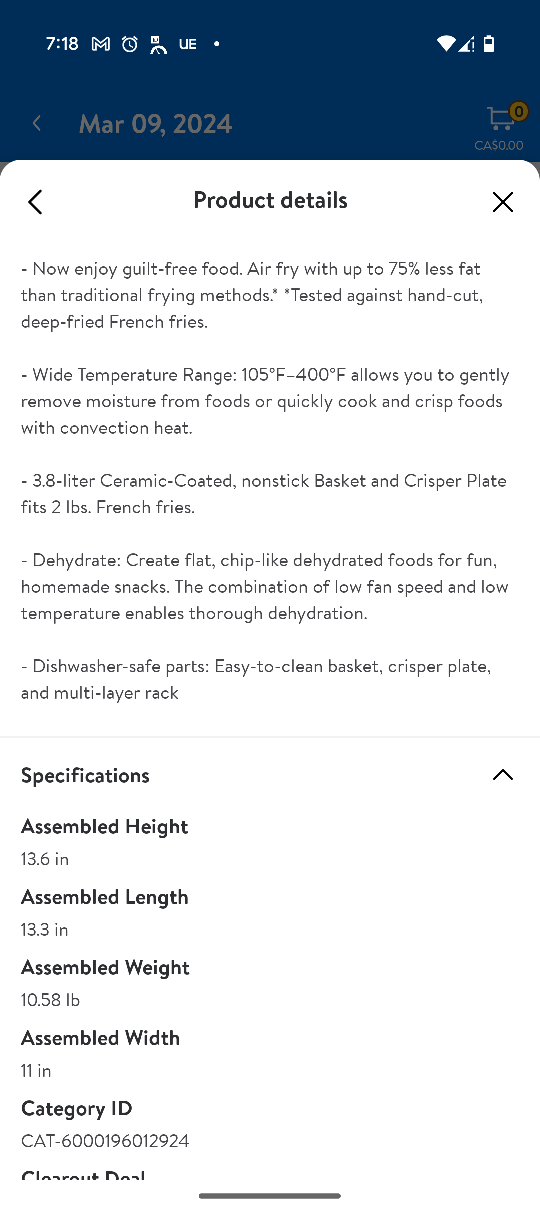 Ninja Air Fryer AF100C - photo 3
