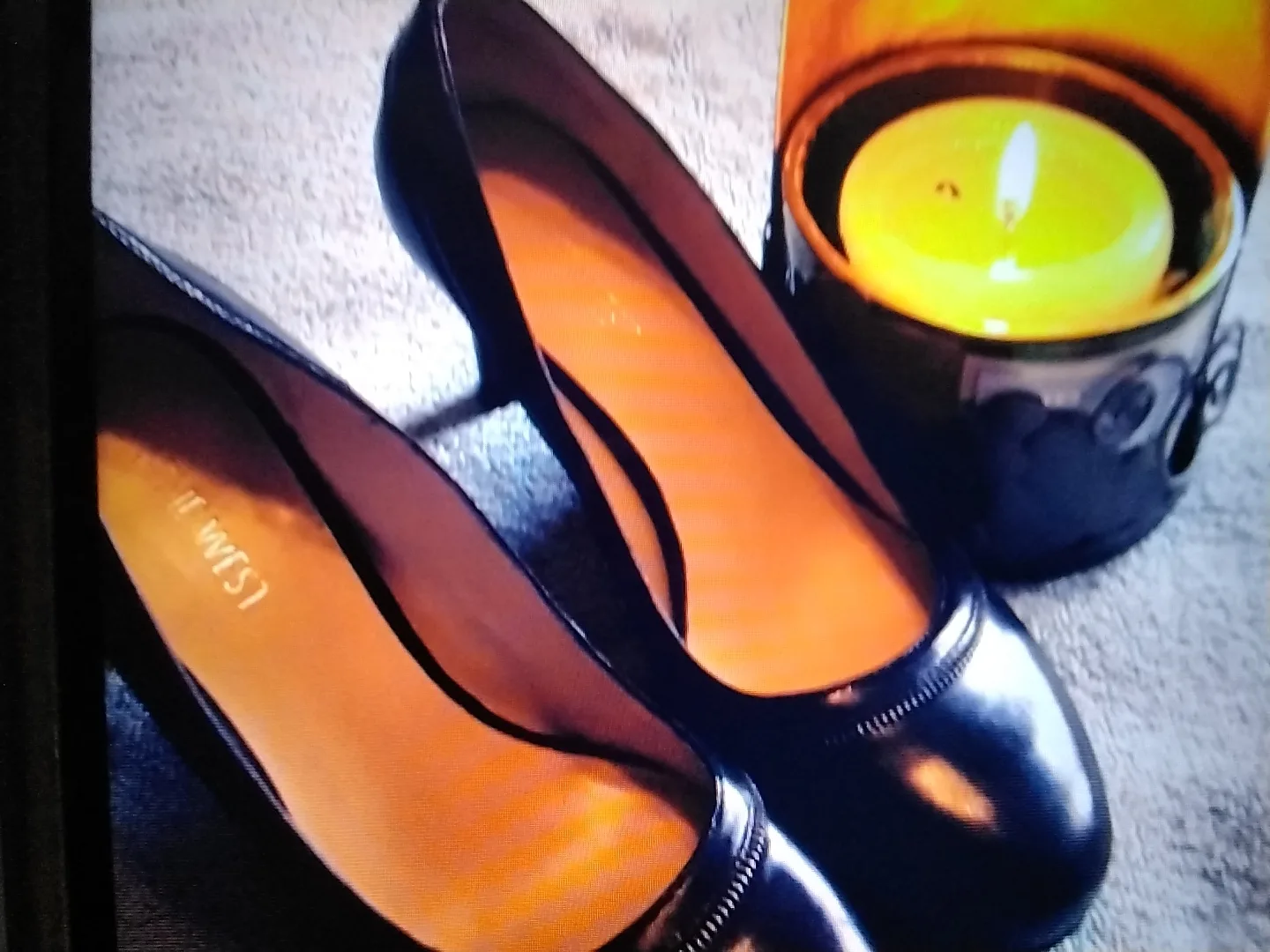 Nine West Black Heels -size 6 Like New image indicator(3)