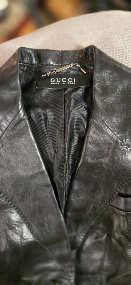 Gucci Woman's Leather jacket image indicator(6)