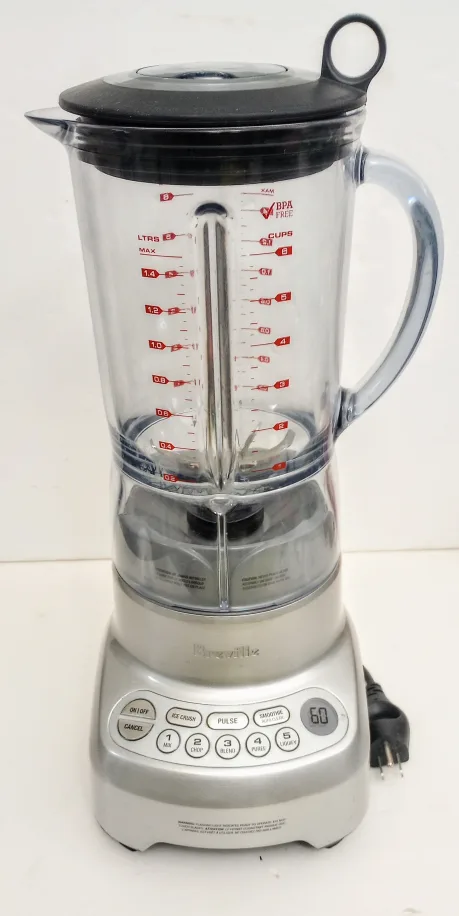 Breville Hemisphere Blender, Model: BBL615 SIL, EUC. image indicator(4)