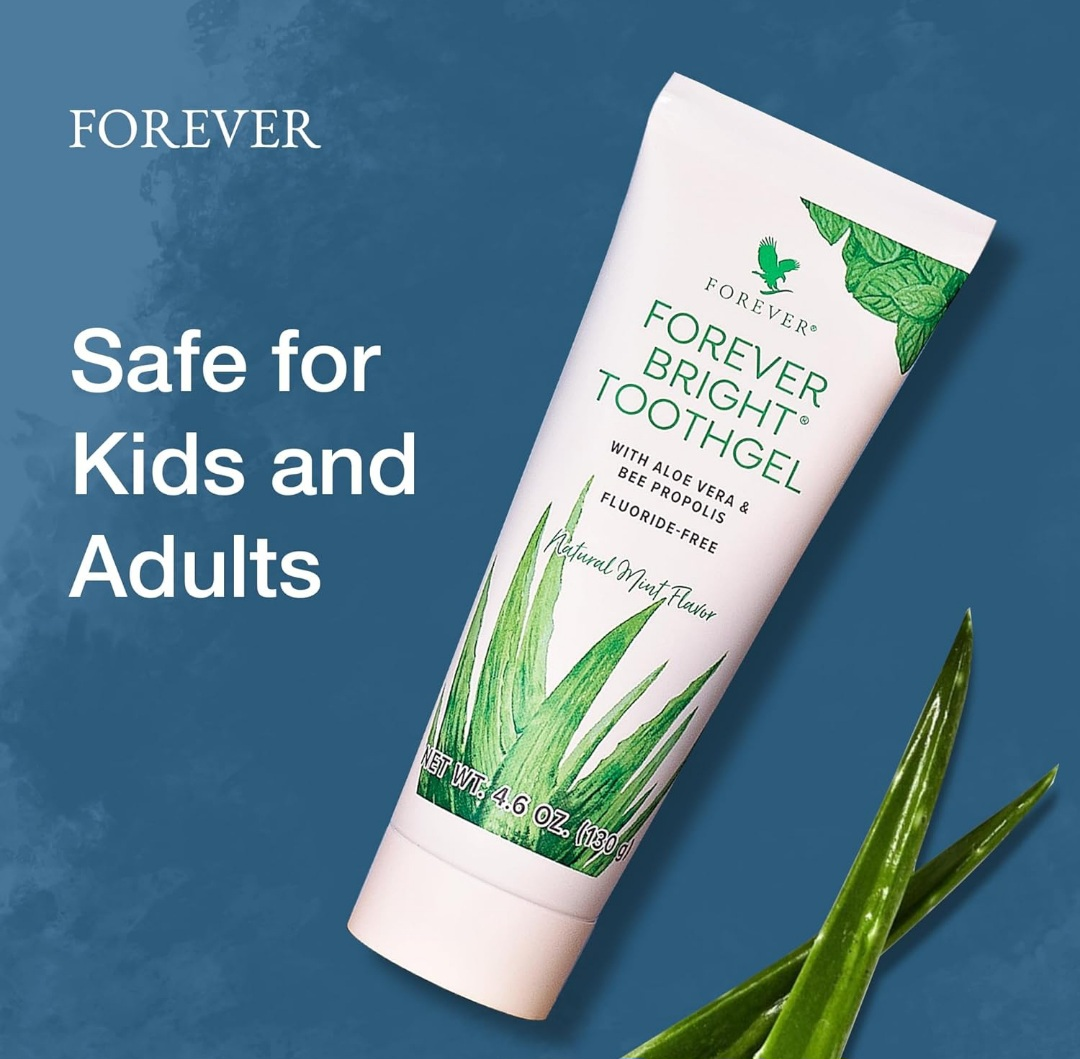 New Forever Bright Toothgel Fluoride-Free Natural Mint Flavor - photo 5