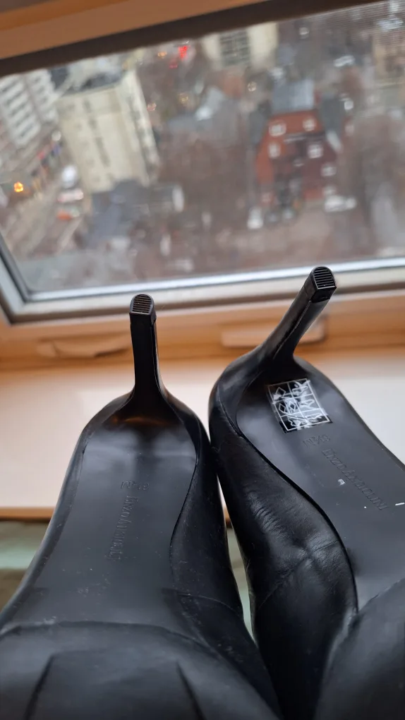 Black Enzo Angiolini Heels size 6.5 image indicator(4)