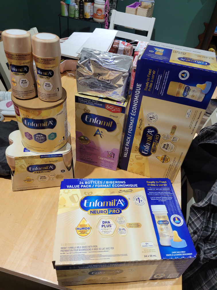 Enfamil A+ Neuro Pro Baby Formula, 24 Bottles, Value Pack