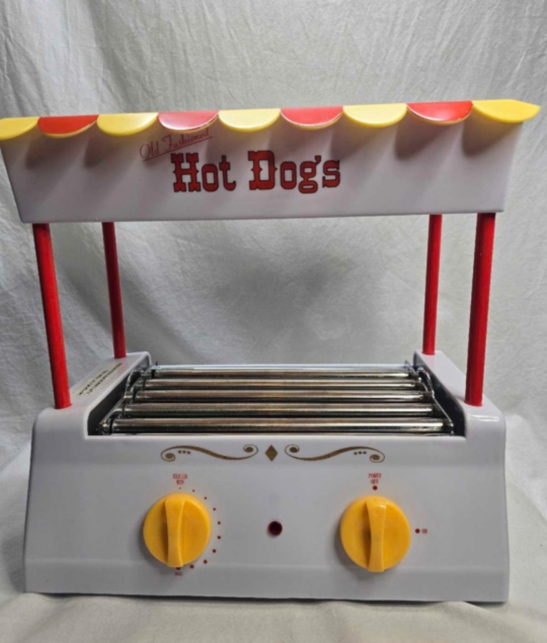 Hot Dog Roller Grill with Bun Warmer by Nostalgia Electric - photo 2
