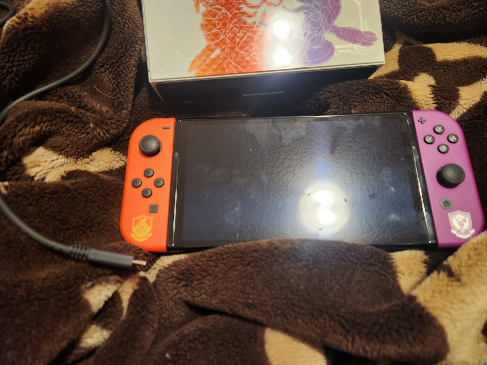 Nintendo Switch Pokemon Scarlet & Violet Edition Console - photo 2