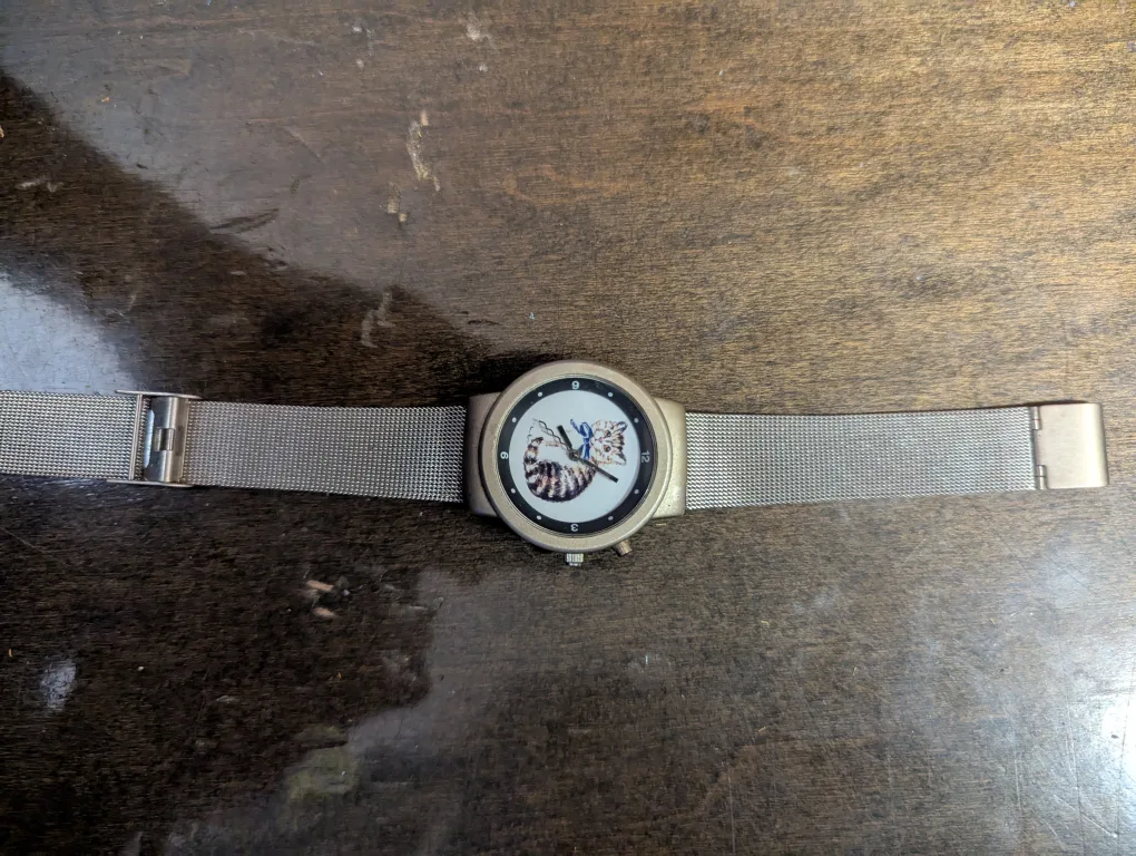 Cat Watch with Metal Band image indicator(2)