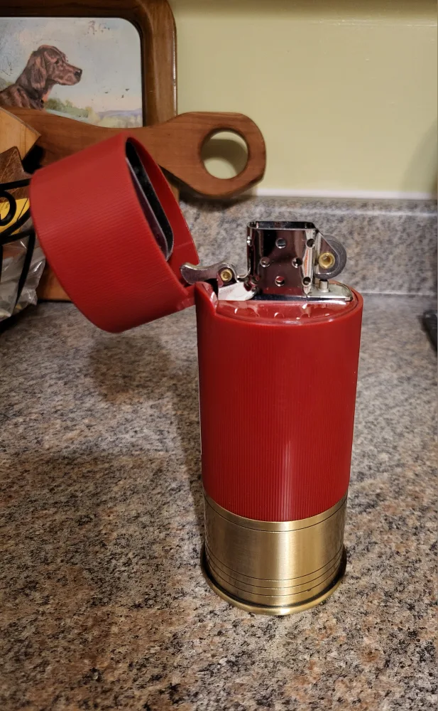 VINTAGE GIBSON COLLECTIBLE HOTSHOT TABLE LIGHTER image indicator(6)