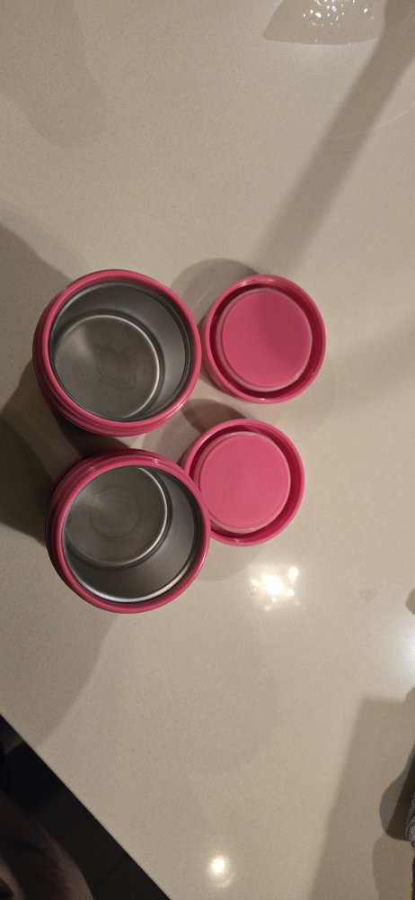 Two Thermos Food Jars with Cat Design - photo 2