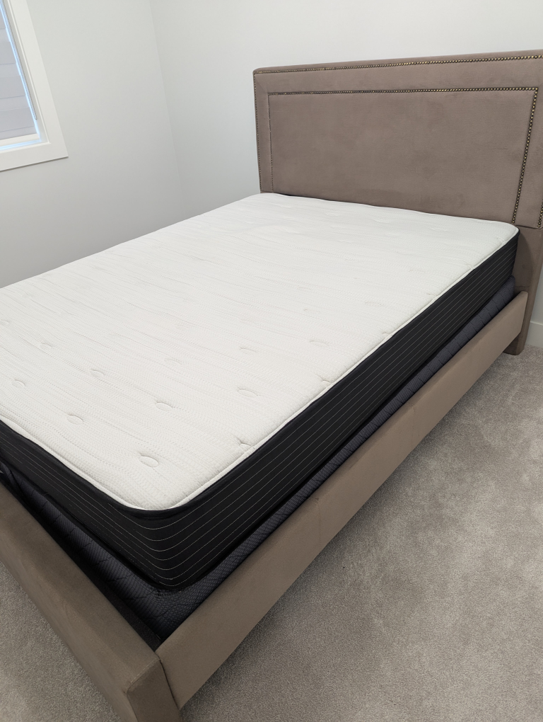 Queen Bed, comes with Box Spring and Mattress