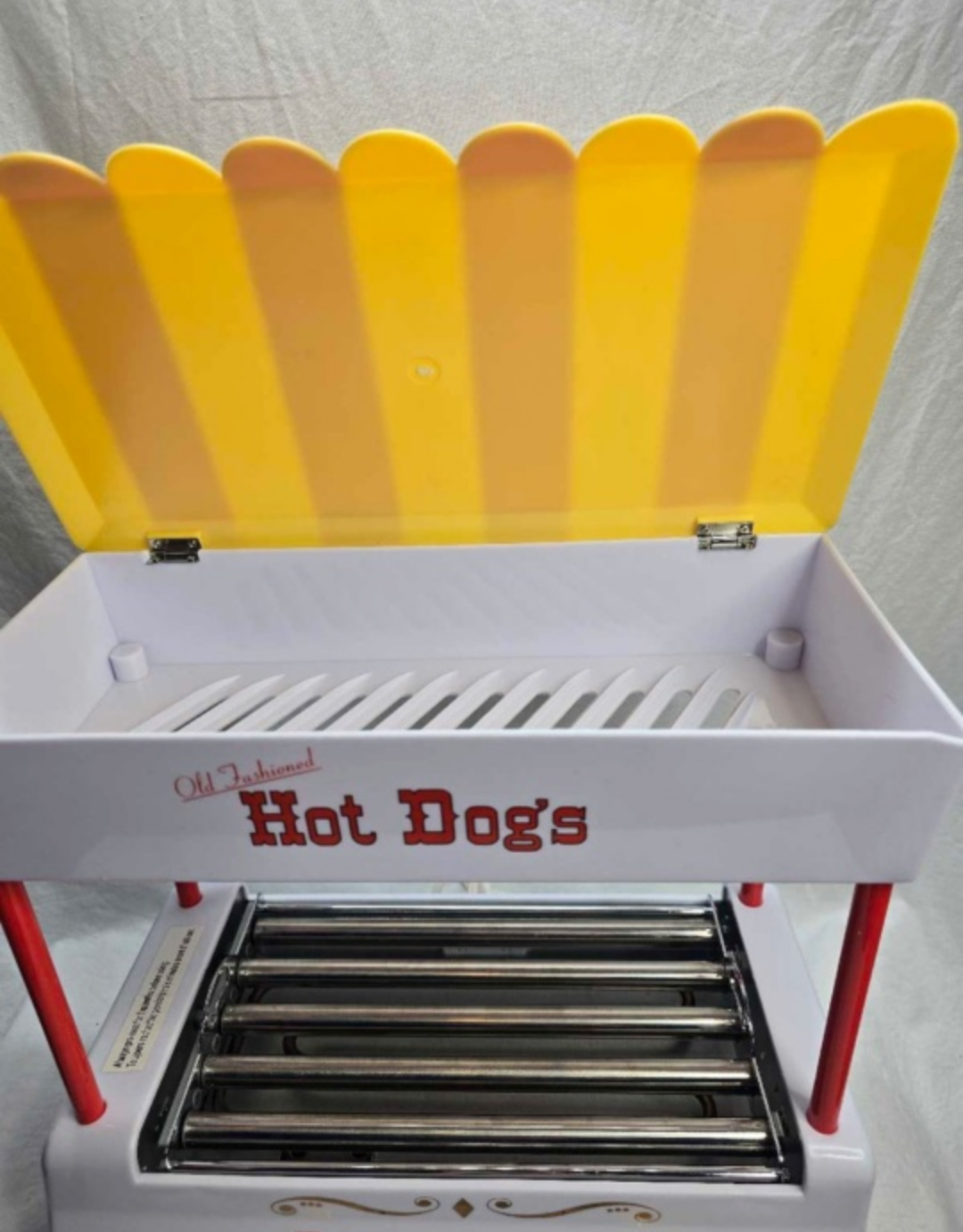 Hot Dog Roller Grill with Bun Warmer by Nostalgia Electric - photo 3