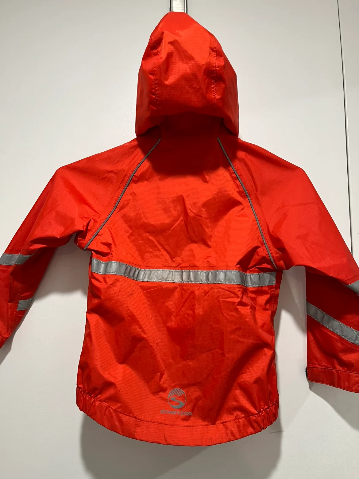 Kids “shower pass” raincoat image indicator(3)