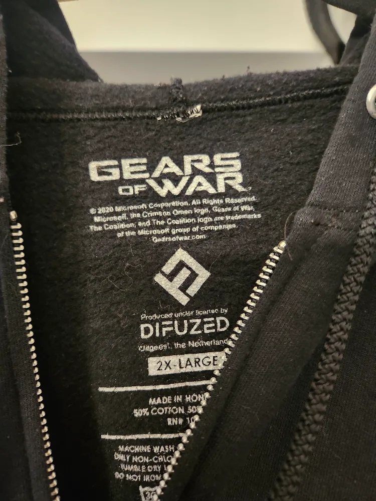 Xbox Gears of War Hivebusters Zip Up Hoodie image indicator(3)