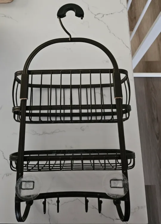 Two-Tier Shower Caddy with Hooks image indicator(2)