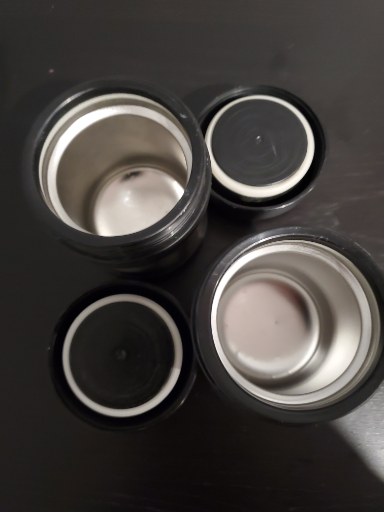 Set of (2) Thermamax Insulated Steel Vacuum Seal Thermos - photo 3