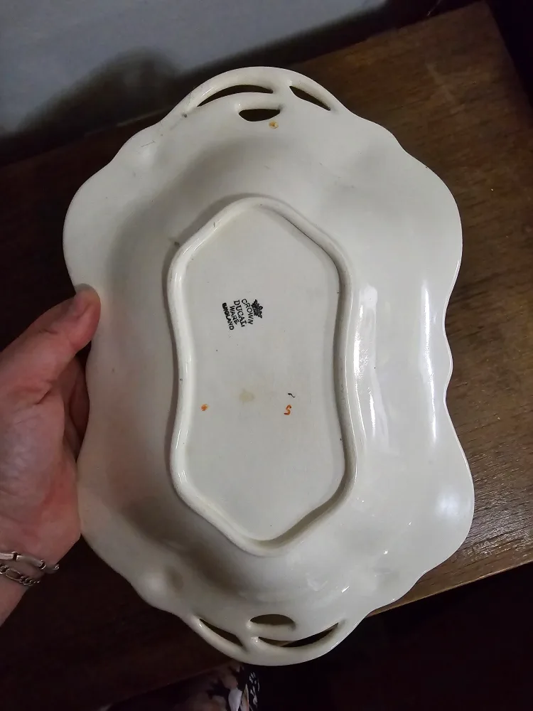 Vintage Crown Ducal Serving Dish image indicator(2)