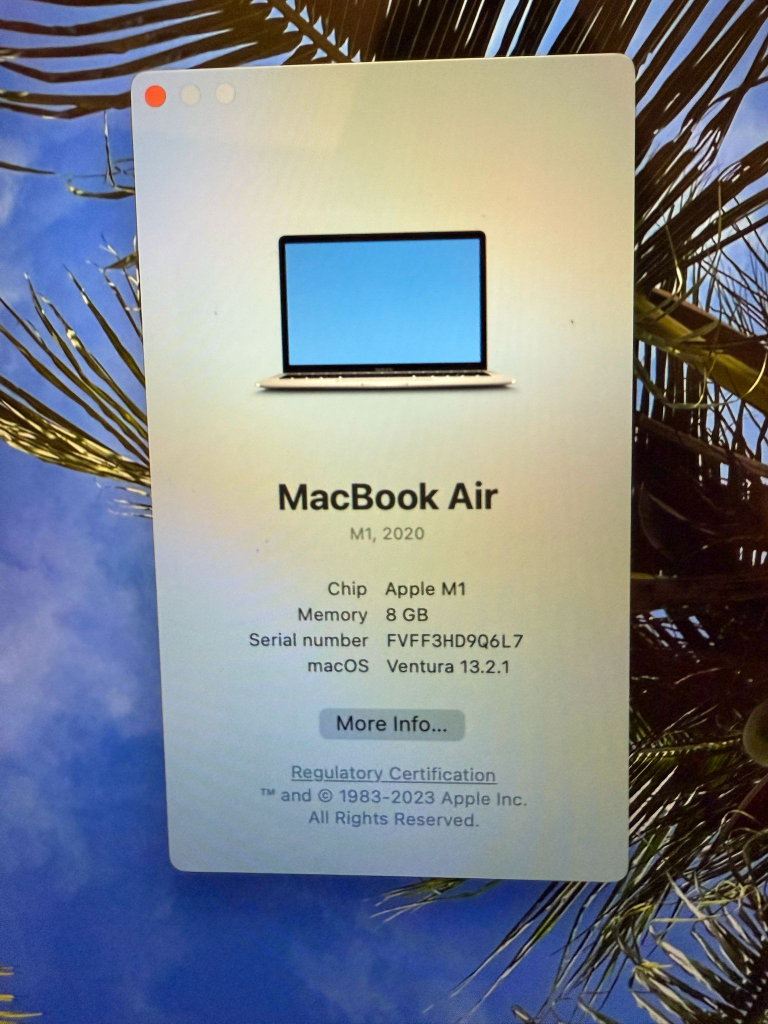 MAC BOOK AIR. Apple M1 - photo 3