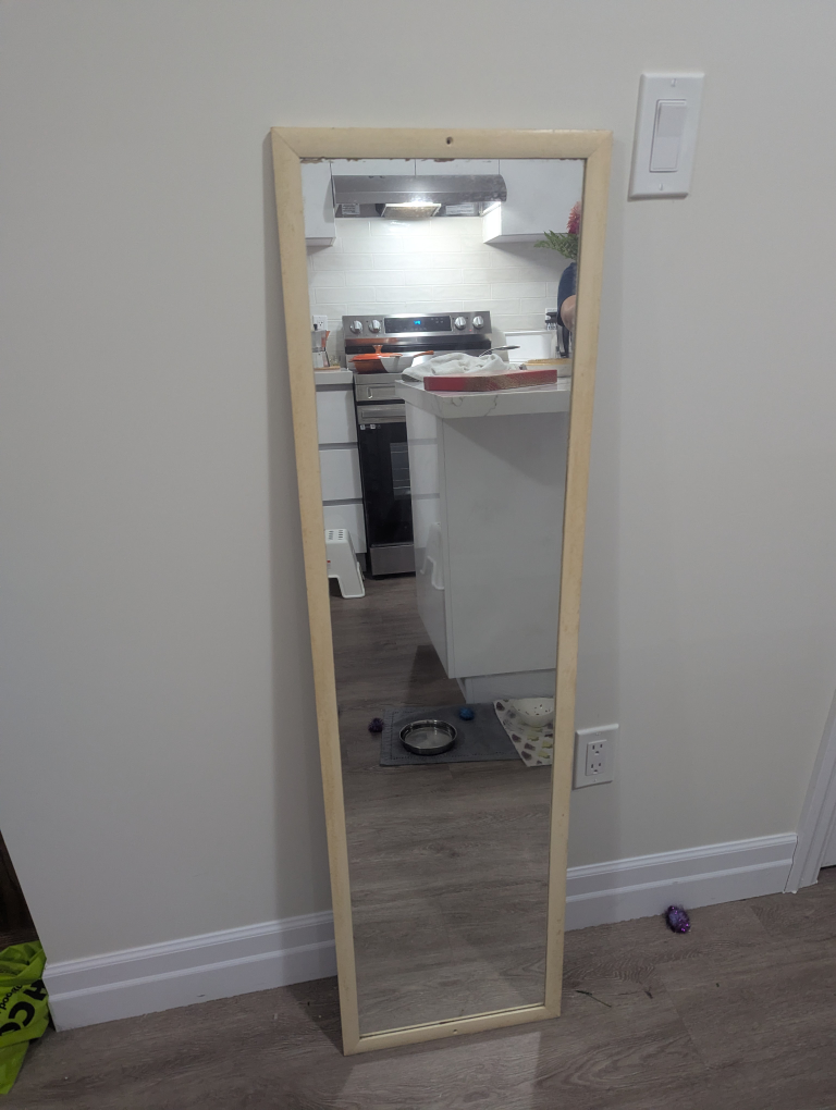 Full-length Mirror with Simple Frame