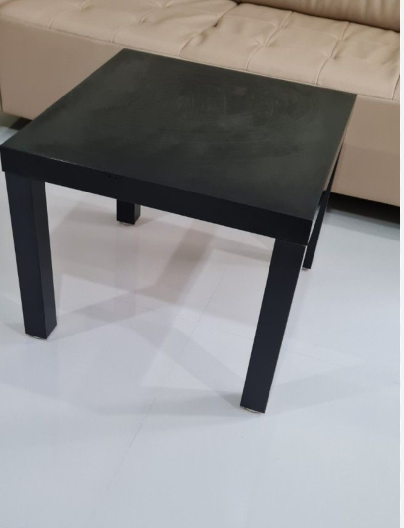 Black Side Table
