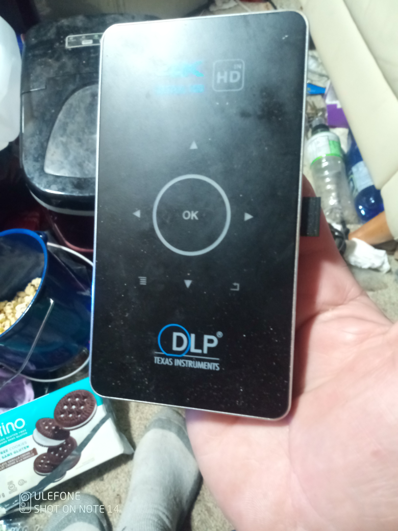 mini 4K DLP projector with android Wi-Fi and Bluetooth