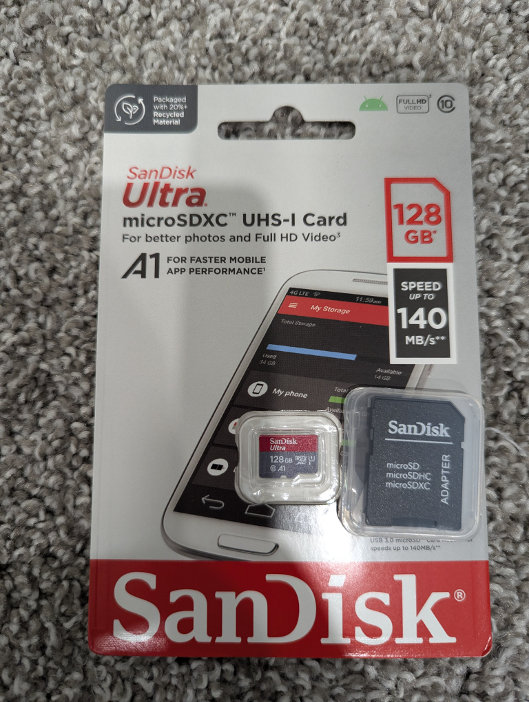 SanDisk Ultra 128 GB microSDXC UHS-I Memory Card - photo 2