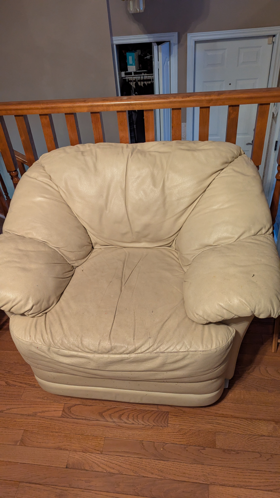 Recliner Chair/ couch(both leather)