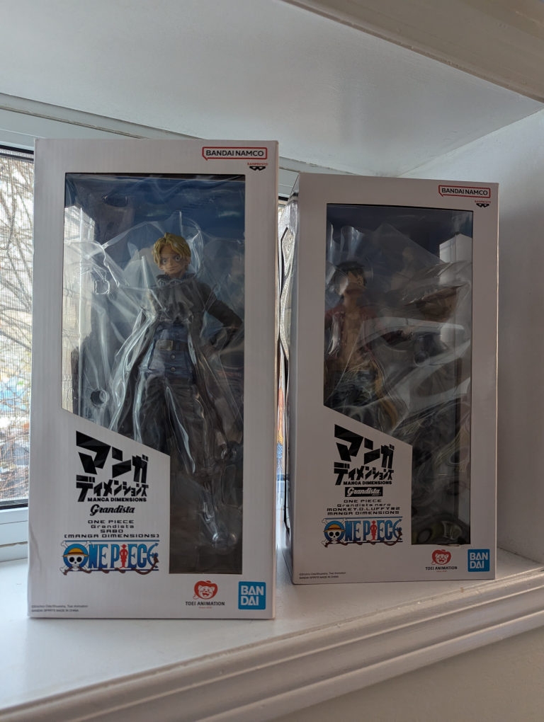 One Piece Grandista Luffy &  Sabo Toy Figure collection