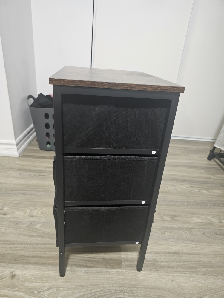 3 Drawer Nightstand/End Table - photo 2