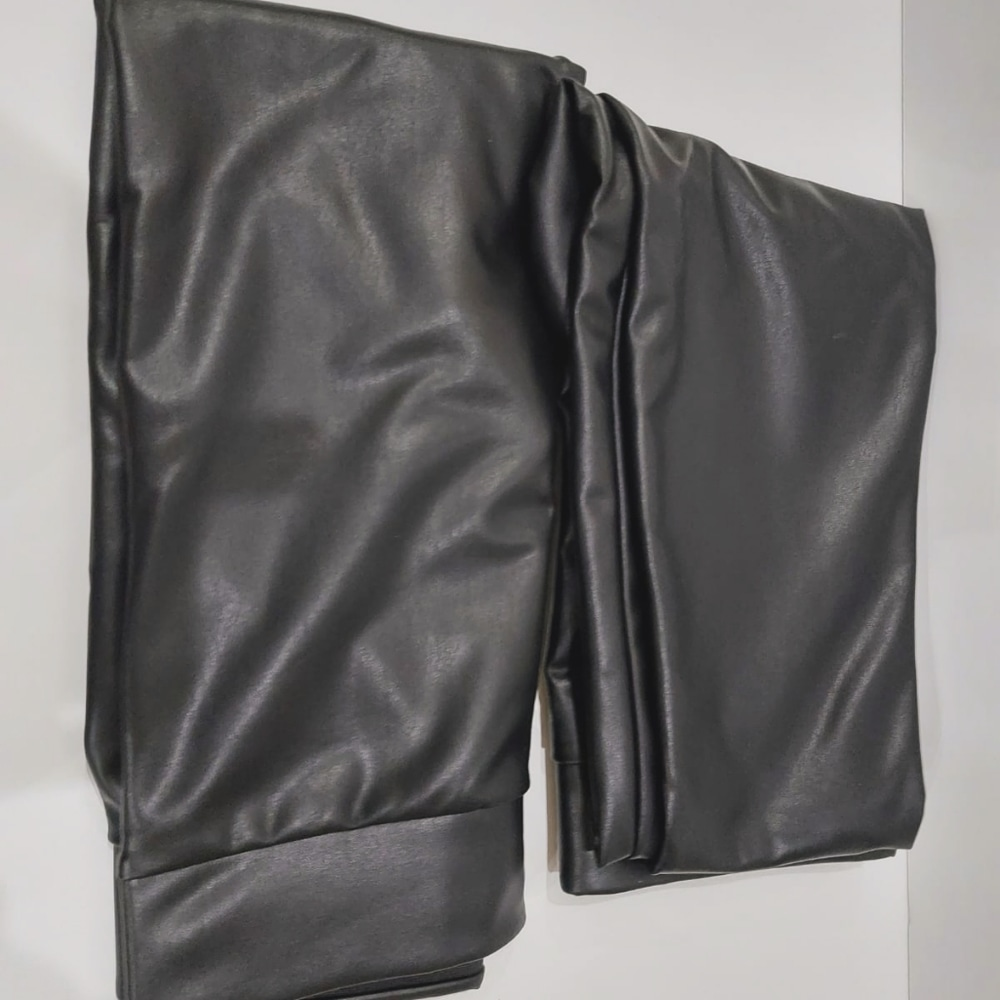 Matmazel Black Leather Leggings