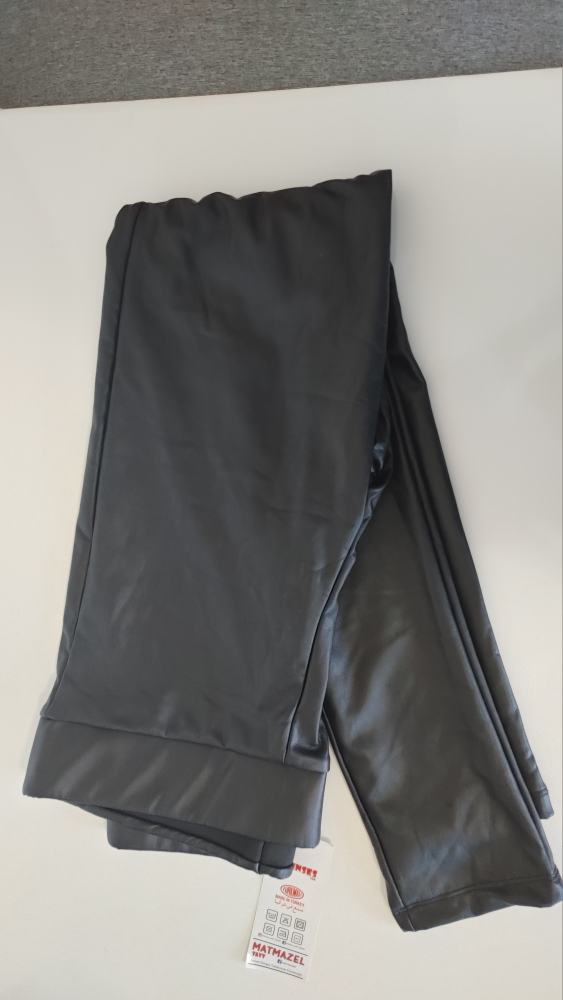 Matmazel Black Leather Leggings - photo 3