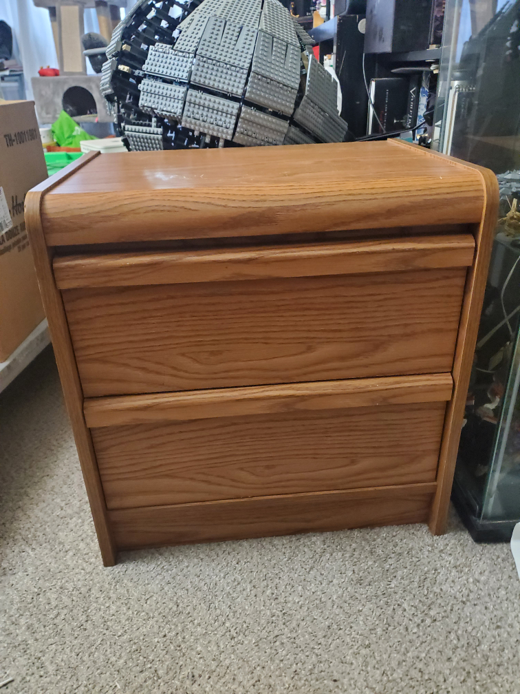 Wooden Nightstand
