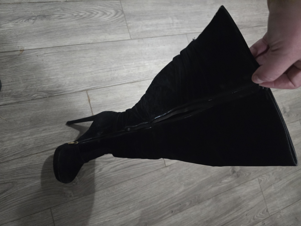 size 10 over the knee heeled boots - photo 3