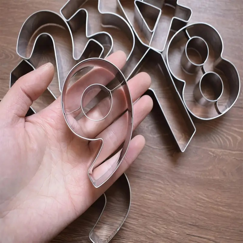 Stainless Steel Number Cookie Cutters - photo 4