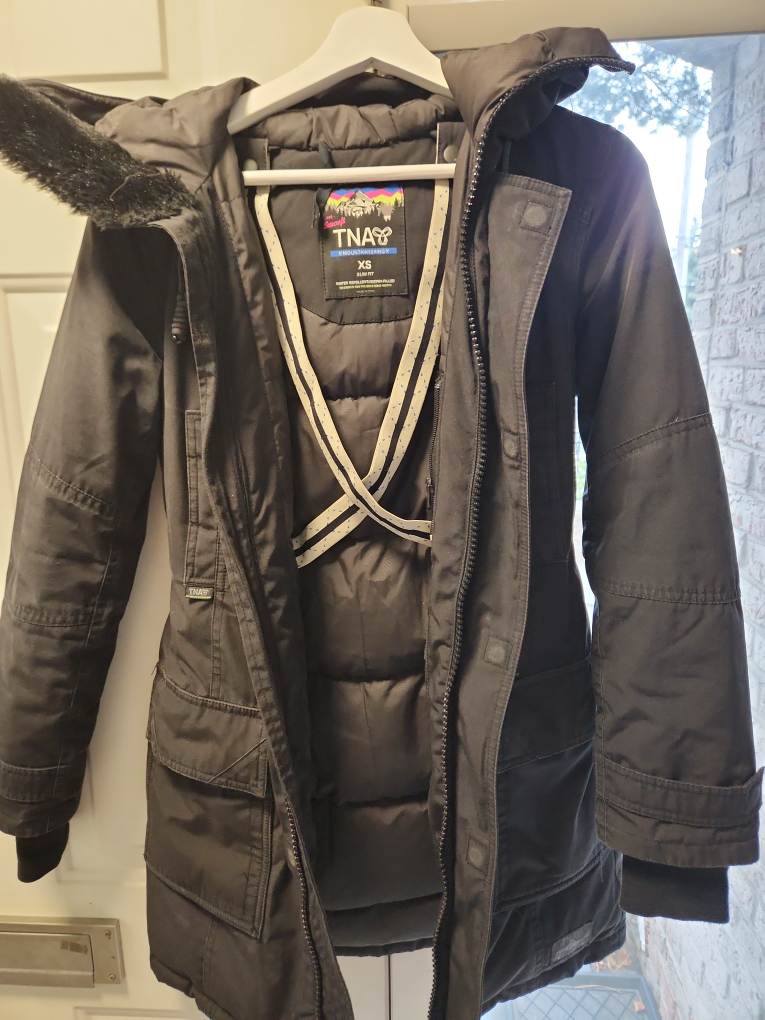 TNA aritzia winter down jacket in good condition - photo 3