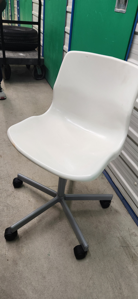 White Office Chair with Wheels ikea
