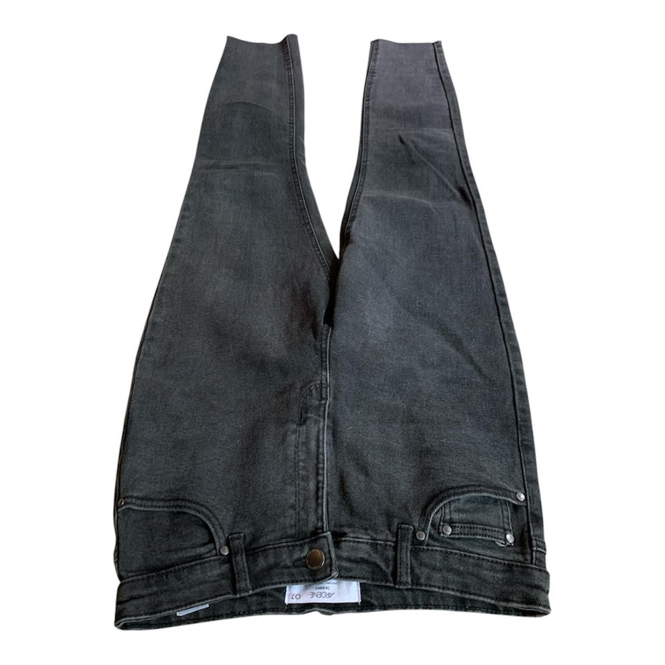 Dark Grey High Waisted Skinny ‘Mom’  Jeans Size 7 - photo 2