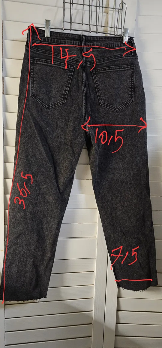Fashion Nova Black Acid Wash Jeans #ThriftyPicks image indicator(5)