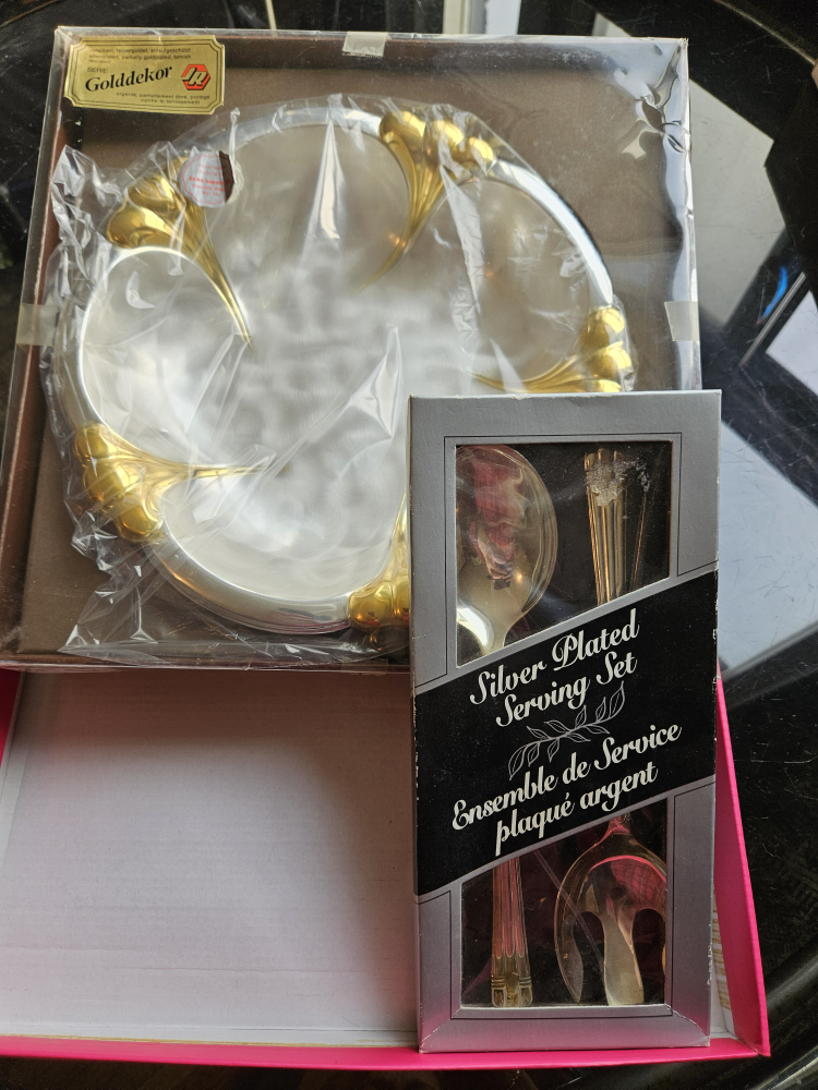 Golddekor Silver Plated Serving Set - photo 2