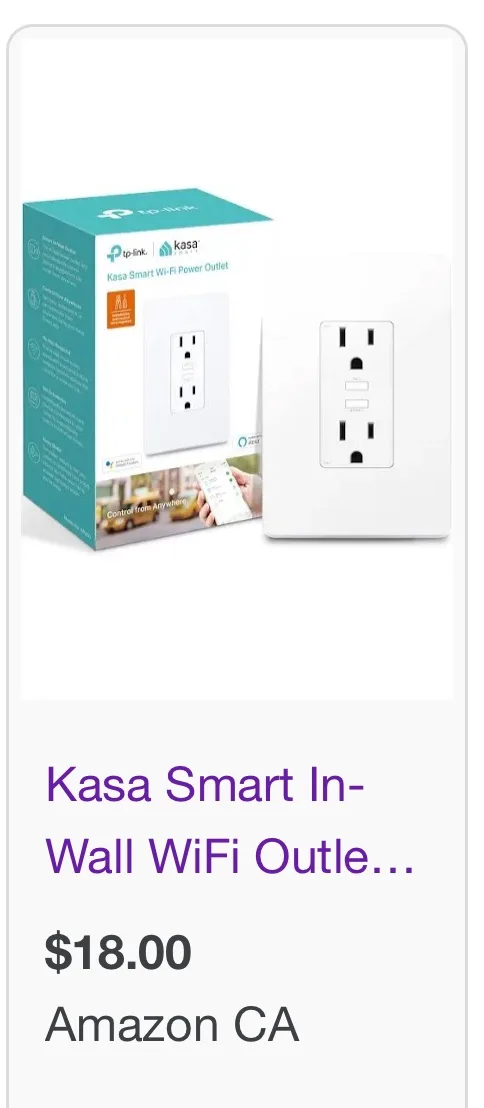 Kasa Smart Wi-Fi Power Outlet image indicator(2)