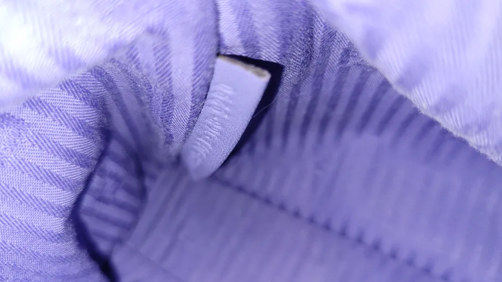 Fendi 2Jours  Purple Leather Handbag image indicator(10)