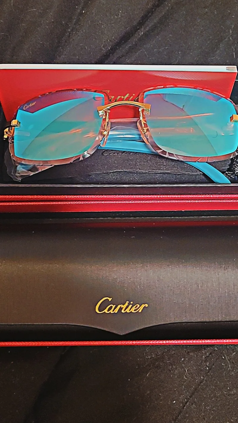 Blue Woods Cartier style Sunglasses image indicator(2)