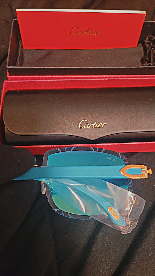 Blue Woods Cartier style Sunglasses image indicator(3)